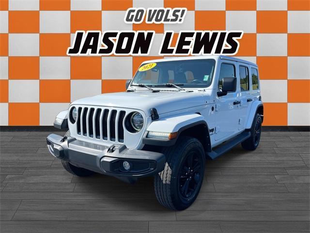 used 2021 Jeep Wrangler Unlimited car, priced at $27,484