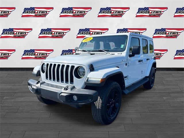 used 2021 Jeep Wrangler Unlimited car, priced at $27,484