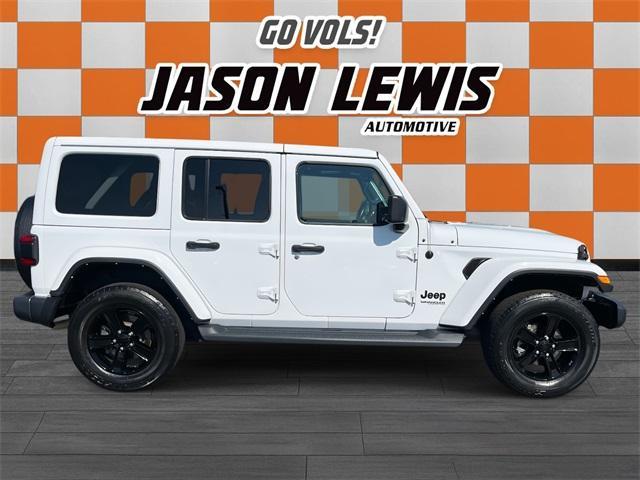 used 2021 Jeep Wrangler Unlimited car, priced at $27,484