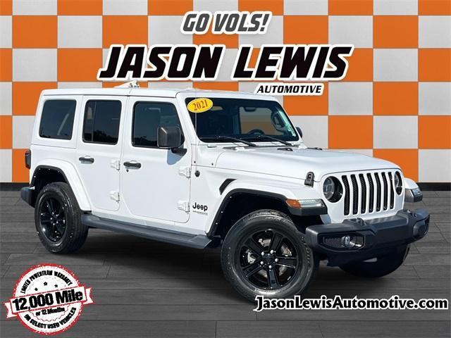 used 2021 Jeep Wrangler Unlimited car, priced at $27,484