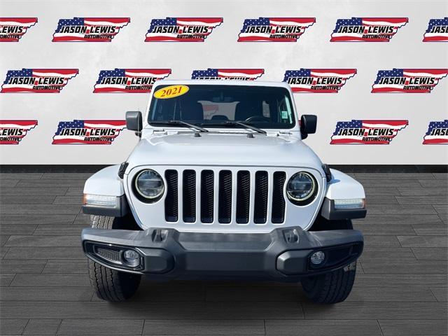 used 2021 Jeep Wrangler Unlimited car, priced at $27,484