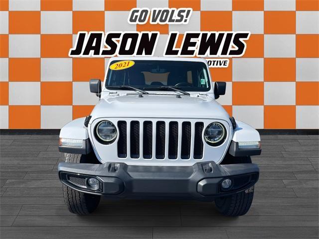 used 2021 Jeep Wrangler Unlimited car, priced at $27,484