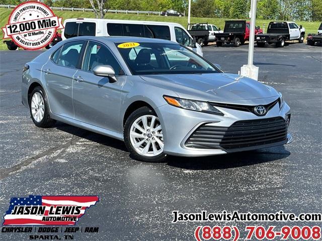 used 2021 Toyota Camry car, priced at $20,354