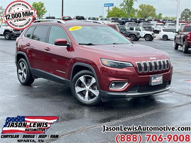 used 2019 Jeep Cherokee car, priced at $19,640
