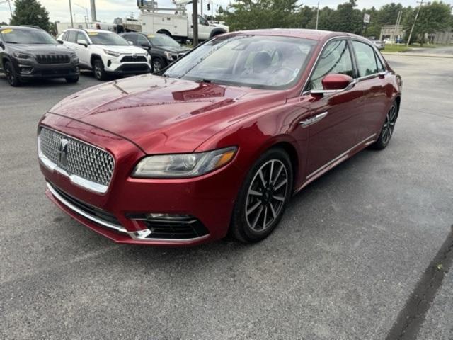 used 2018 Lincoln Continental car, priced at $15,695