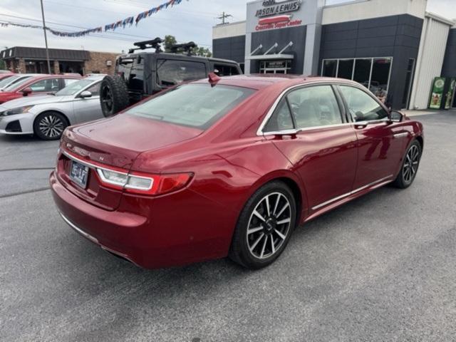 used 2018 Lincoln Continental car, priced at $15,695