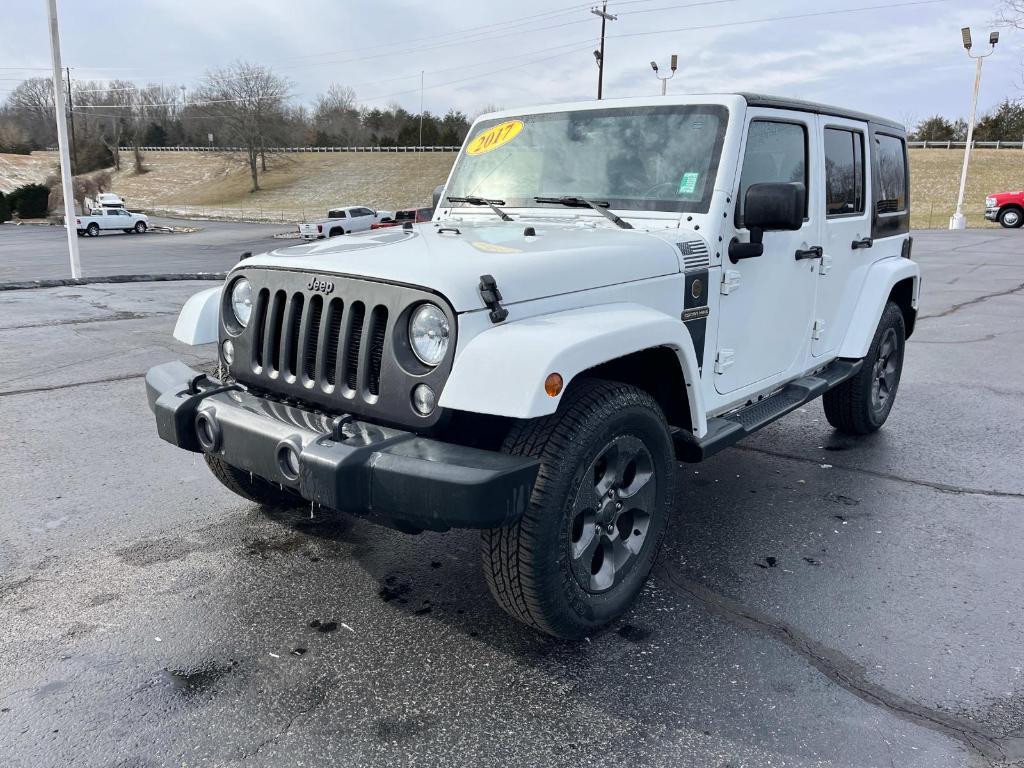 used 2017 Jeep Wrangler Unlimited car, priced at $20,412