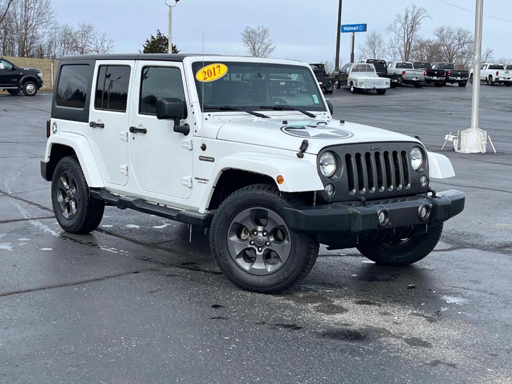 used 2017 Jeep Wrangler Unlimited car, priced at $20,412