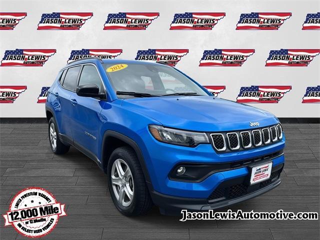 used 2024 Jeep Compass car, priced at $22,653