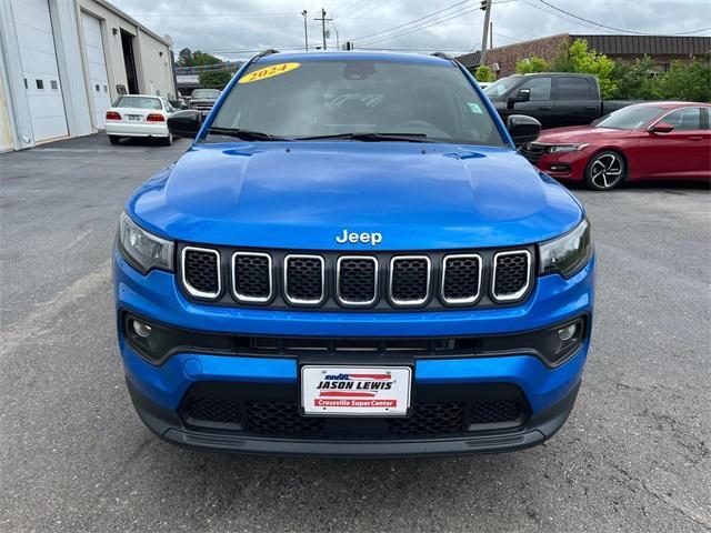 used 2024 Jeep Compass car, priced at $24,465