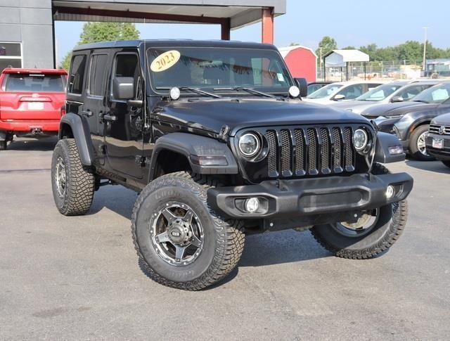 used 2023 Jeep Wrangler car, priced at $42,178