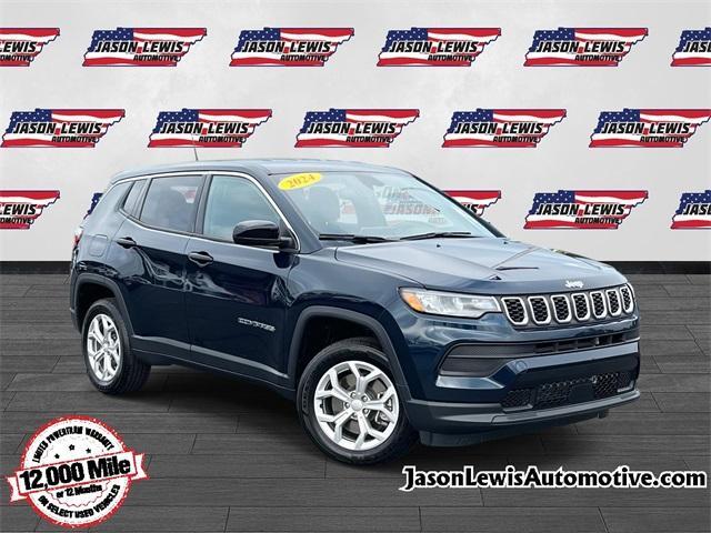 used 2024 Jeep Compass car, priced at $23,663