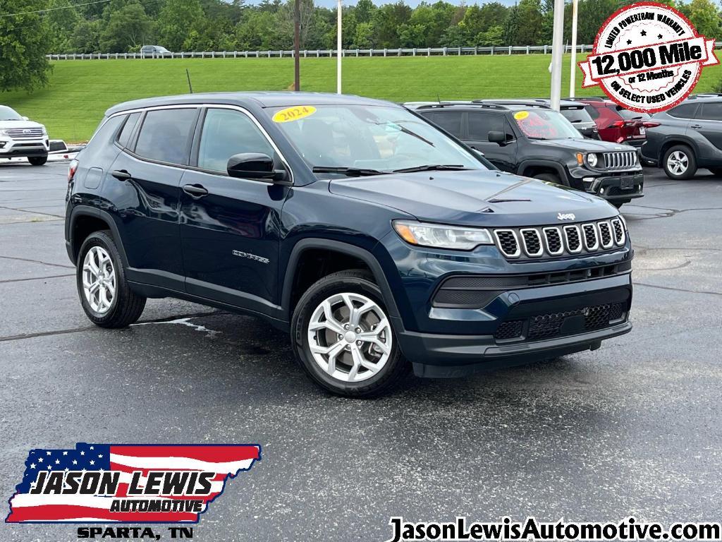 used 2024 Jeep Compass car, priced at $24,693