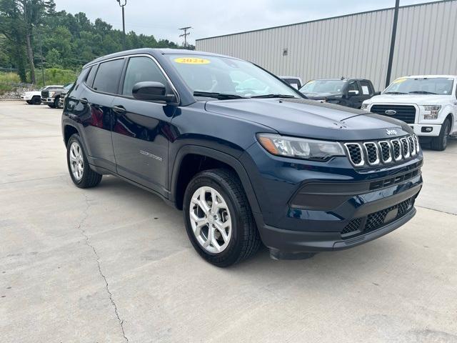 used 2024 Jeep Compass car, priced at $24,939