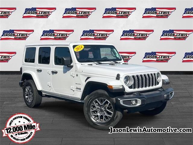 used 2024 Jeep Wrangler car, priced at $39,725