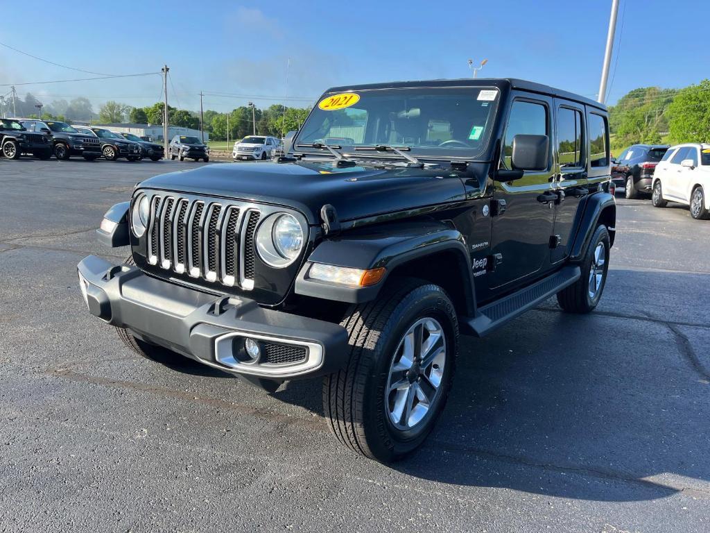 used 2021 Jeep Wrangler Unlimited car, priced at $32,038