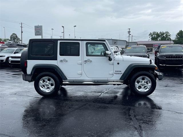 used 2015 Jeep Wrangler Unlimited car, priced at $18,054