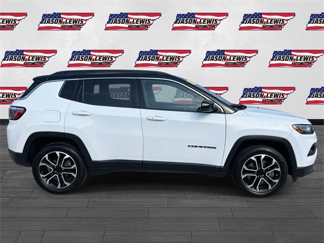 used 2024 Jeep Compass car, priced at $25,386