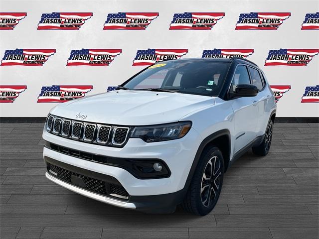 used 2024 Jeep Compass car, priced at $25,386