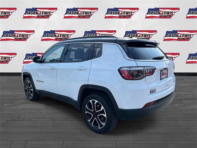 used 2024 Jeep Compass car, priced at $25,386