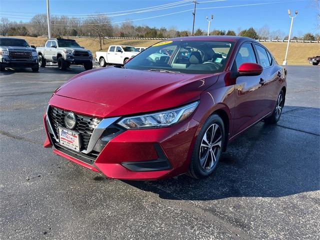 used 2021 Nissan Sentra car, priced at $16,500