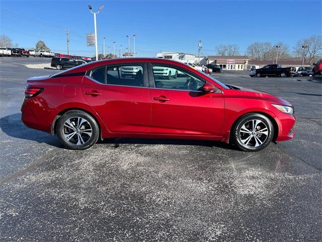 used 2021 Nissan Sentra car, priced at $16,500