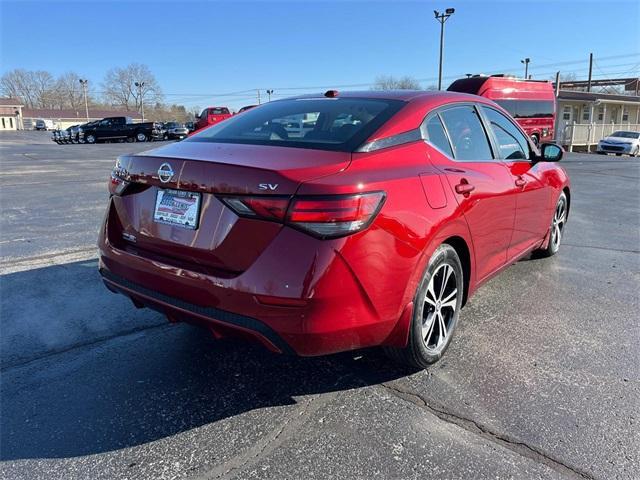 used 2021 Nissan Sentra car, priced at $16,500