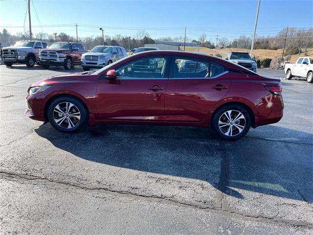 used 2021 Nissan Sentra car, priced at $16,500