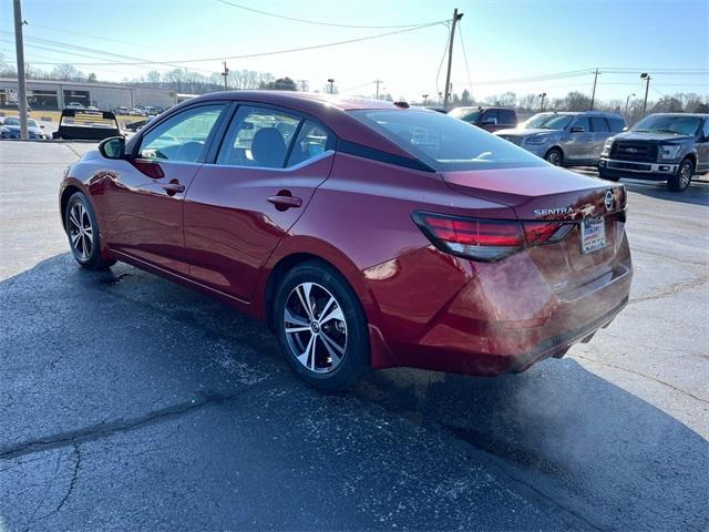 used 2021 Nissan Sentra car, priced at $16,500