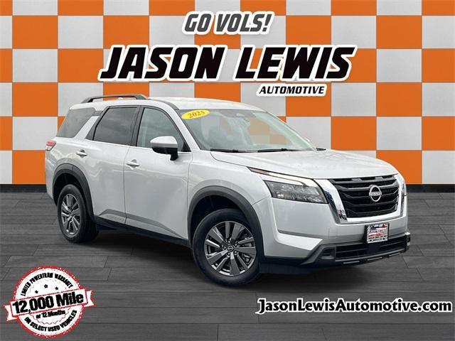 used 2025 Nissan Pathfinder car, priced at $34,048