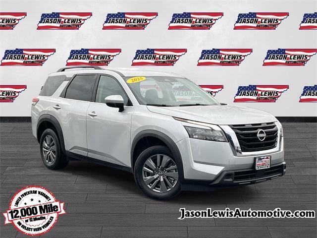 used 2025 Nissan Pathfinder car, priced at $34,048