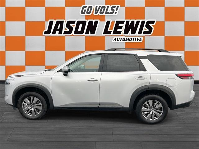 used 2025 Nissan Pathfinder car, priced at $34,048