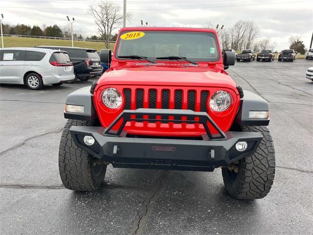 used 2018 Jeep Wrangler Unlimited car, priced at $23,887