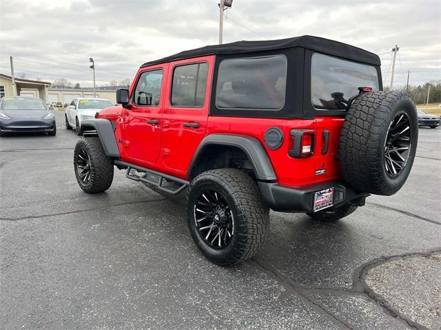 used 2018 Jeep Wrangler Unlimited car, priced at $23,887