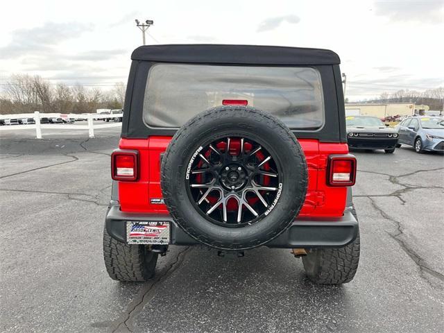 used 2018 Jeep Wrangler Unlimited car, priced at $23,887