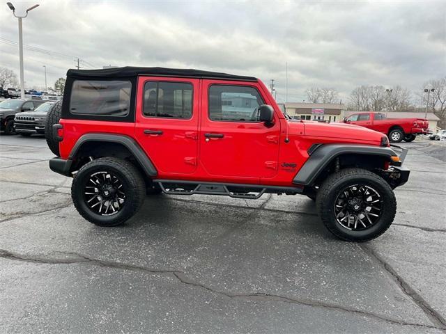 used 2018 Jeep Wrangler Unlimited car, priced at $23,887