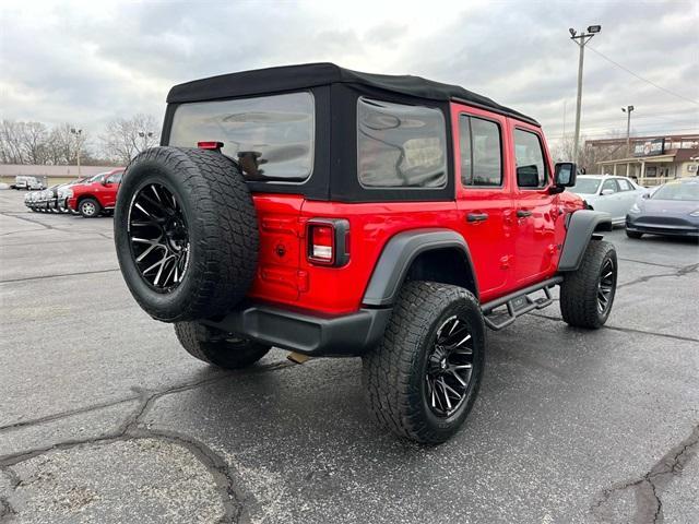 used 2018 Jeep Wrangler Unlimited car, priced at $23,887