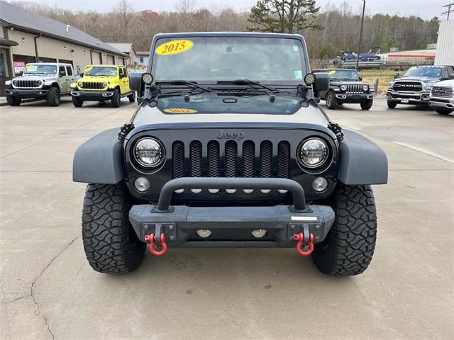 used 2015 Jeep Wrangler Unlimited car, priced at $23,900