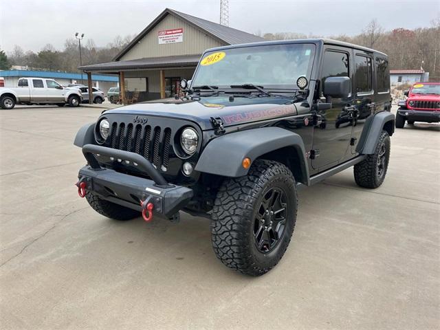 used 2015 Jeep Wrangler Unlimited car, priced at $23,900