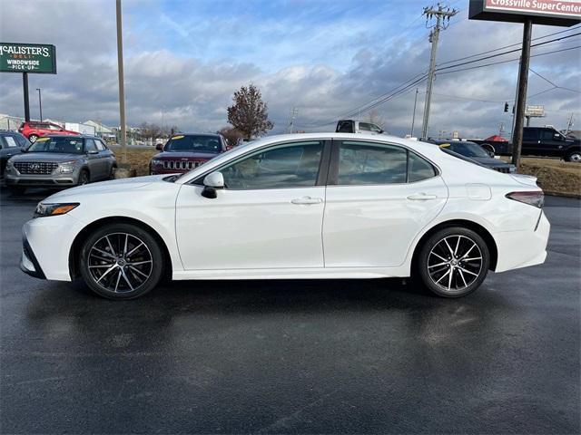 used 2021 Toyota Camry car, priced at $22,227