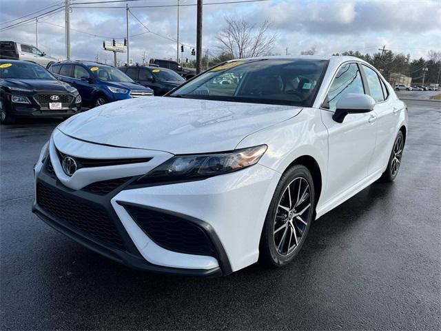 used 2021 Toyota Camry car, priced at $22,227