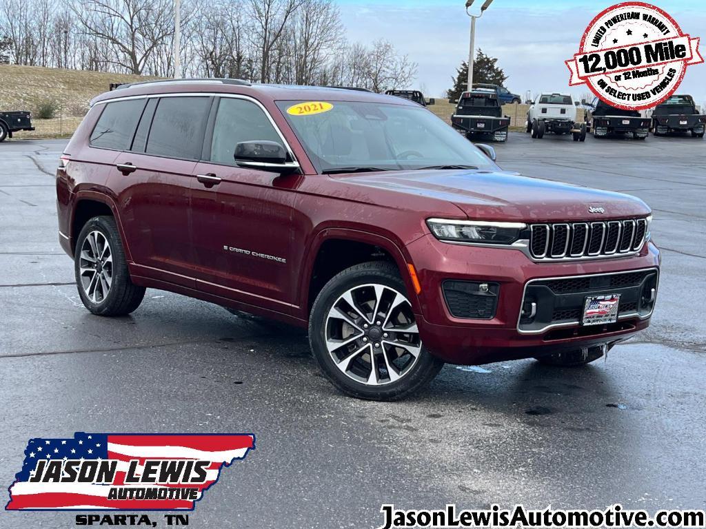 used 2021 Jeep Grand Cherokee L car, priced at $37,220