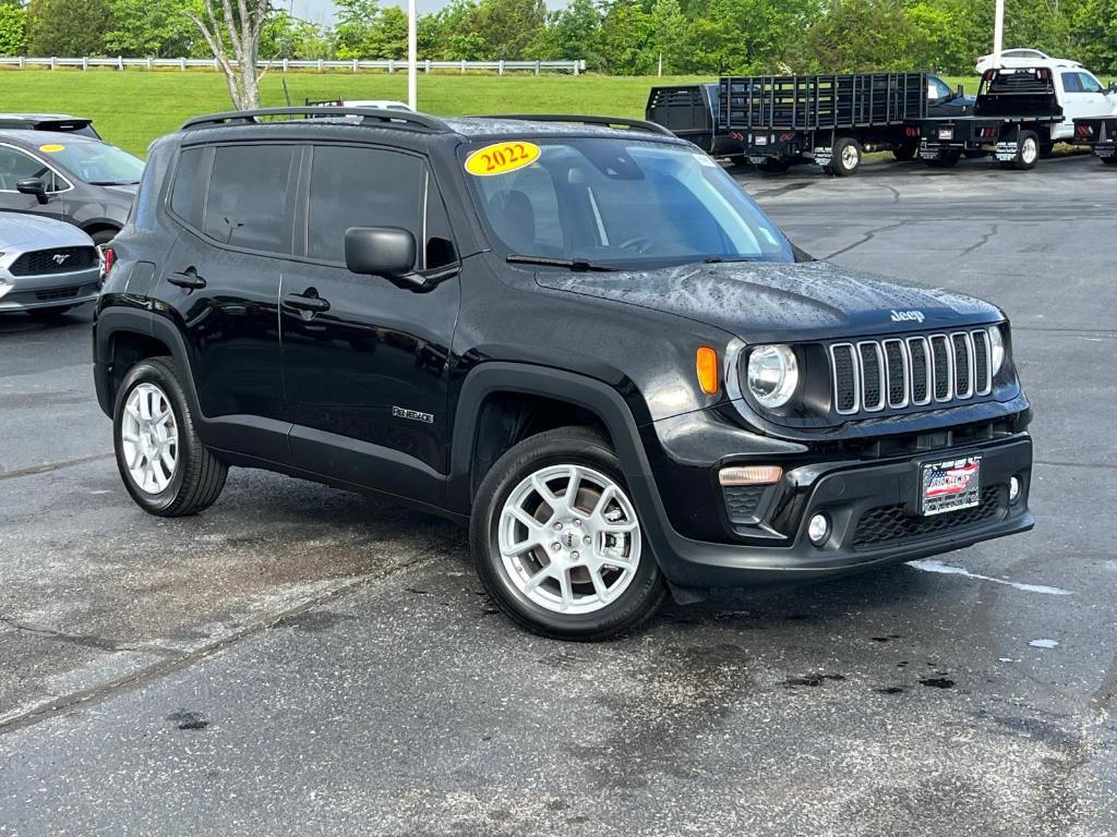 used 2022 Jeep Renegade car, priced at $20,203