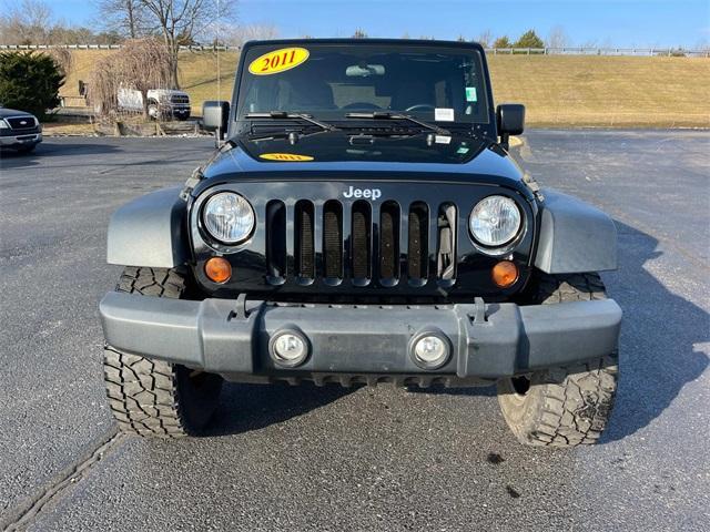 used 2011 Jeep Wrangler Unlimited car, priced at $15,235