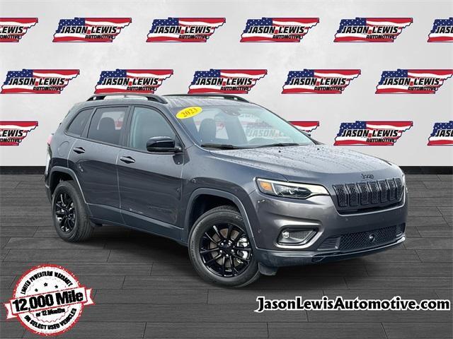 used 2023 Jeep Cherokee car, priced at $23,855
