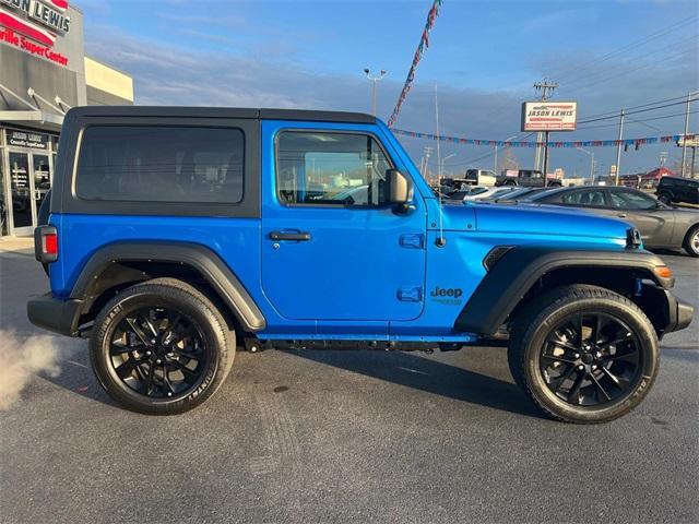 used 2021 Jeep Wrangler car, priced at $26,323