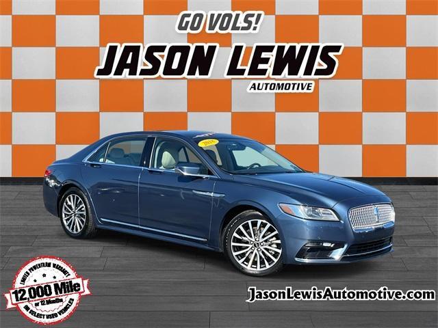used 2018 Lincoln Continental car, priced at $22,606