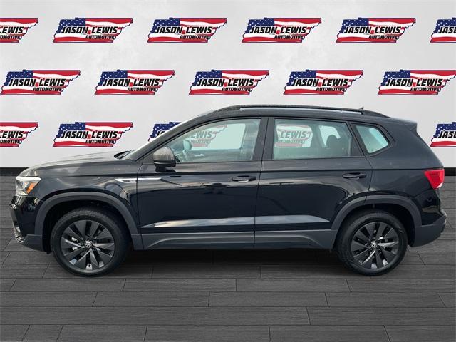 used 2024 Volkswagen Taos car, priced at $20,296