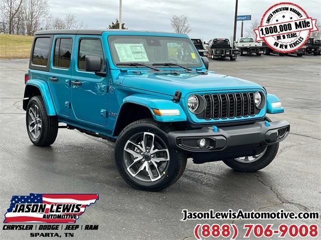 new 2024 Jeep Wrangler 4xe car, priced at $49,502