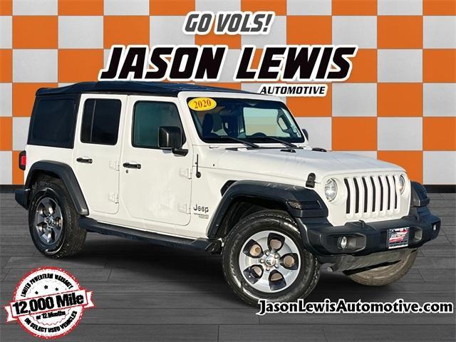 used 2020 Jeep Wrangler Unlimited car, priced at $23,413